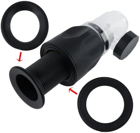 Bathroom Sink Drain Kit, Matte Black - Image 6
