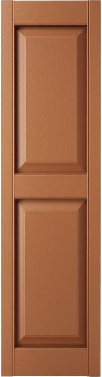 14.75 in. W x 35 in. H Builders Edge, Standard Two Equal Panels, Raised Panel - Image 2