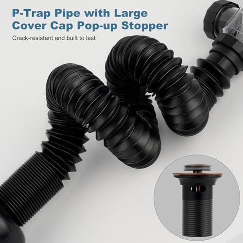 Bathroom Sink Drain Kit, Drain Pipe - Image 6