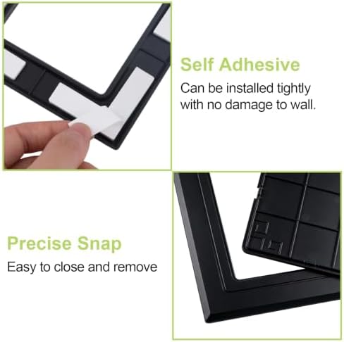 Self Adhesive Access Panels, 1 Pack Wall Mounted Hole Cover Inspection Door - Image 4