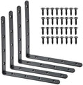 Alise 4Pcs Floating Shelf Brackets by Alise