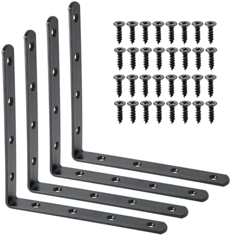 Alise 4Pcs Floating Shelf Brackets by Alise