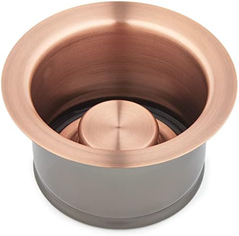 Signature Hardware 482755 3-1/2" Brass Kitchen Garbage Disposal Flange and by SignatureHardware
