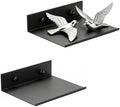 Z metnal 2 Pack 6 Inch Metal Floating Shelves by Zmetnal