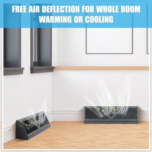 Yaocom 2 Pack Baseboard Register Vent 18 Inch Air Vent Covers - Image 5