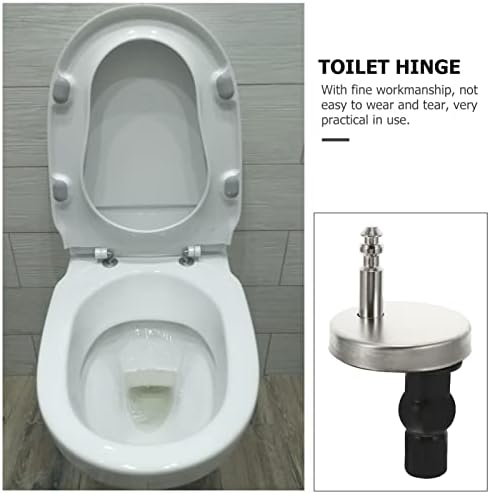 Toilet Seat Replacement Bidet Parts: 2pcs Seat Hinge Replacement Toilet Screws - Image 6