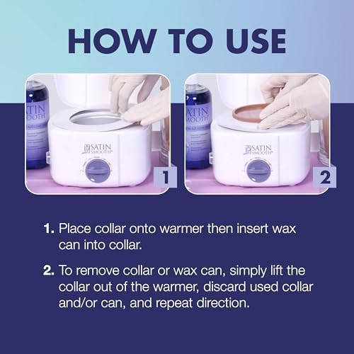 Satin Smooth Universal Wax Warmer Collars – Disposable Protective Rings - Image 5