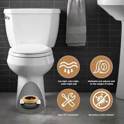 Extra Thick Toilet Wax Ring Replacement Kit - Image 6