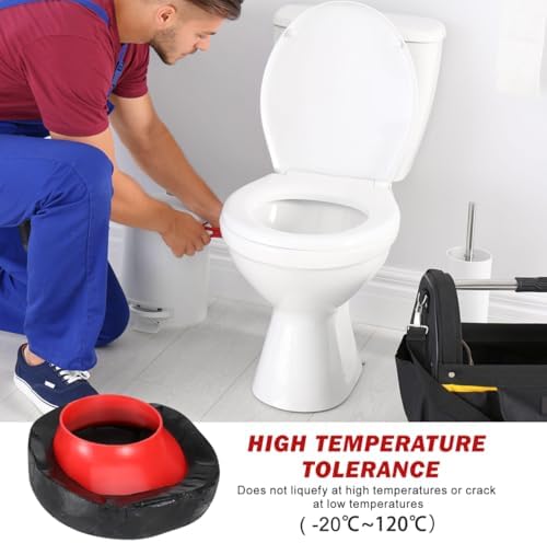 PRETYZOOM Leakproof Toilet Seal Ring Universal Flanges Sealing Ring - Image 6