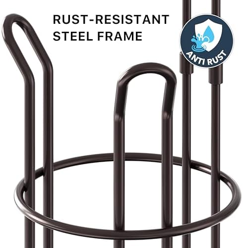 Simple Houseware Bathroom Toilet Paper Storage Holder Stand Shelf - Image 5