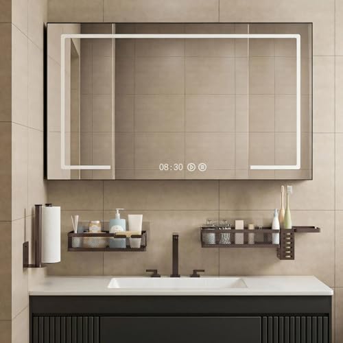 PUSDON 5-in-1 Wide Wall Mount Wrapped Mesh Kitchen Organizer & Shower Caddy Kit - Image 2