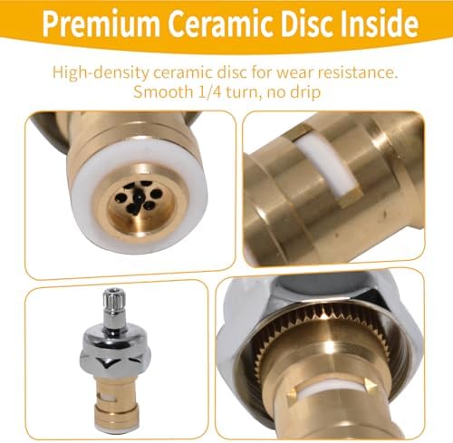 21-309L Hot Valve Repair Kit–1/4 Turn Ceramic Cartridge, Not Include Handle - Image 2
