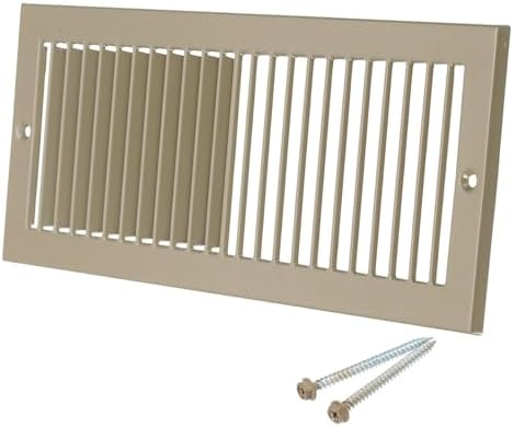 PATIKIL 4" x 12" Duct Opening Vent Cover, Toe Kick Vent Cover HVAC Toe Space by PATIKIL