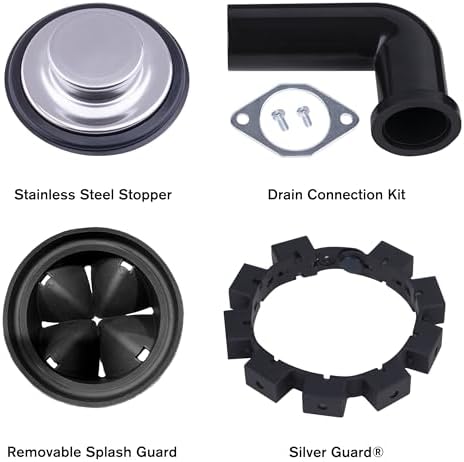 Waste Maid Garbage Disposal, Continuous Feed, 3/4 HP Slim Line - Image 6