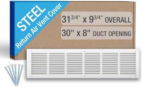 Return Air Grille HVAC Vent Cover by Hoovate