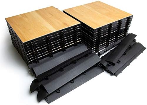 Big Floors Portable Dance Floor, Interlocking Dance Floor Tiles, Lightweight - Image 3