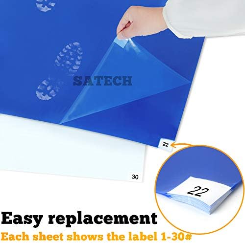 SATECH Sticky/Tacky/Adhesive Mat 24" x 36" Grey - Image 4