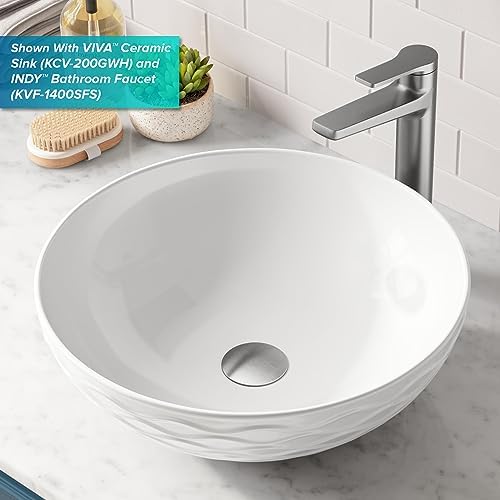 KRAUS Pop-Up Drain in Chrome - Image 5