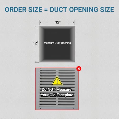 Return Air Grille HVAC Vent Cover - Image 3