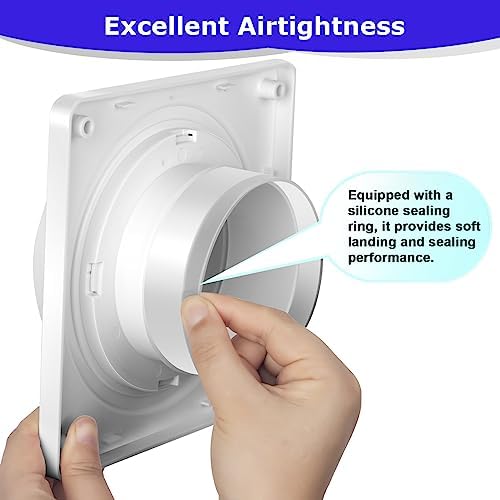 Dryer Vent Connector Kit, Dryer Vent Wall Plate - Image 4