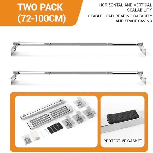 2-Pack Undermount Sink Bracket, Adjustable Undermount Sink Support Kit - Image 4