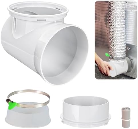 90 Degree Clothes Dryer Vent Elbow, Tight-Fit Connector by CATSORICH