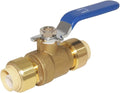 Hooshing 1/2 Inch Push-Fit Full Port Ball Valve, Push-to-Connect, Plumbing by Hooshing