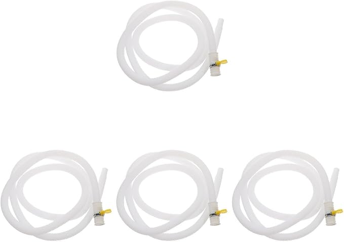 Cabilock 4pcs Washing Machine Drain Hose Flexible Air Conditioner Drainage Pipe - Image 8