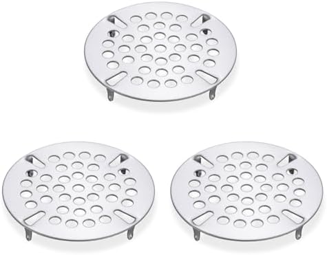 3-1/2" Mop Sink Drain Strainer for Commercial Sink Drain Cover by Phivan