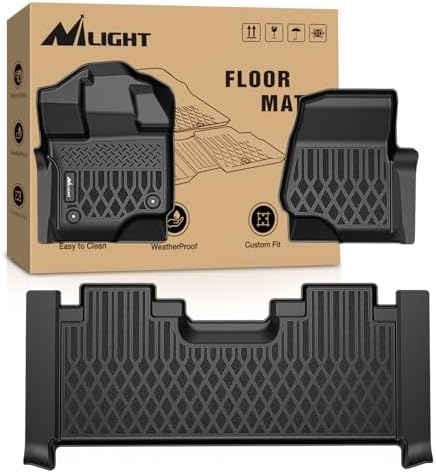 Nilight TPE Floor Mats for Ford F150 SuperCab Extended Cab 2015-2026 by Nilight