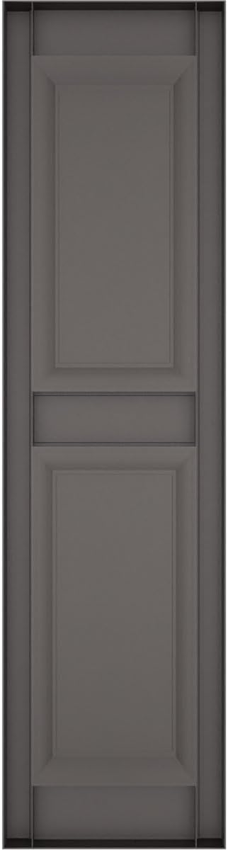 Builders Edge 12 in. W x 47 in. H Builders Edge, Standard Two Equal Panels - Image 5