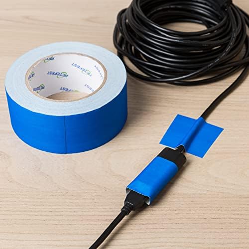 Gaffers Tape 4 Pack Blue Heavy Duty, Non-Reflective No Residue Hand Tear - Image 6