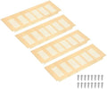 uxcell Air Vents Cover, Rectangle Louvered Ventilation Grille by uxcell