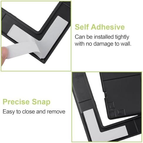 Self Adhesive Access Panels, 1 Pack Surface-Mounted Wall Hole Cover Inspection - Image 4