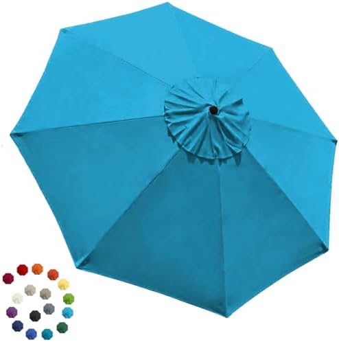 EliteShade USA 9FT Patio Umbrella Replacement Covers 8 Ribs Market Umbrella by EliteShade