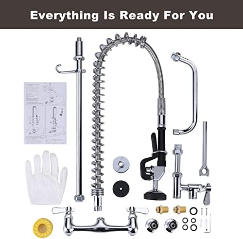 43" Height Commercial Kitchen Sink Faucet - Image 6