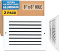 Fits 8x6 Hole | Aluminum Return Air Grille by Handua | Vent Cover Grill by Handua