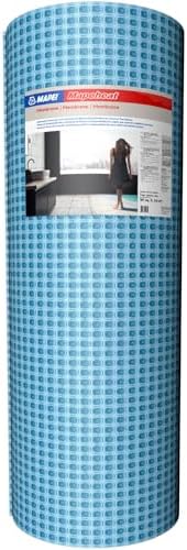 MAPEI Mapeheat Membrane Lightweight, Radiant Floor Heating, Uncoupling & Crack by Mapei