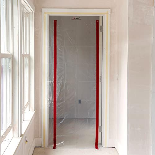 ZIPWALL ZipDoor ZDS Standard Dust Barrier Zipper Door Kit, 1 Pack - Image 3