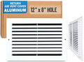Fits 12x8 Hole | Aluminum Return Air Grille by Handua | Vent Cover Grill by Handua