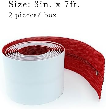 PAD ‘N PROTECT Heavy Duty Dust Barrier Adhesive Zipper 3 in x 7 ft, Peel & Stick - Image 4