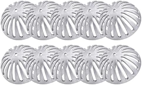 Floor Sink Strainer, Heavy Duty Aluminum Commercial Drain Cover by JISON21