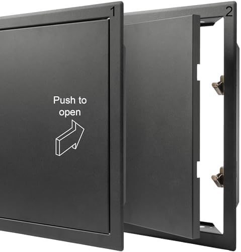 Vent Systems 12'' x 12'' Inch Anthracite Metal Access Panel - Image 7