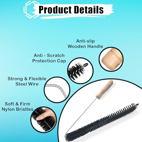 Dryer Vent Cleaner Kit – Flexible Lint Brush - Image 5