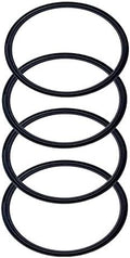 4 Pack - 30 oz Replacement Rubber Lid Ring, 3.7 Inch Diameter Gasket Seals by CBerg