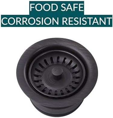Garbage Disposal Sink Flange, Oil Rubbed Bronze Kit - Image 5