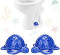 FillTouch Toilet Bolt Covers, Decorative Ceramic Caps, Ocean Blue Color by FillTouch