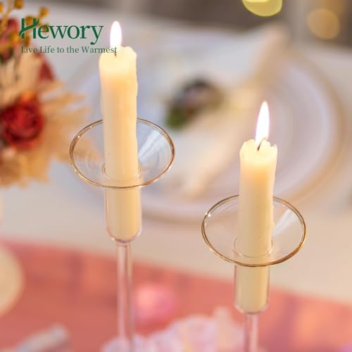 Hewory Glass Bobeches for Candlesticks - Image 5