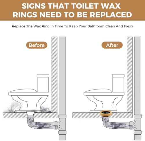 Extra Thick Toilet Wax Ring Replacement Kit - Image 3