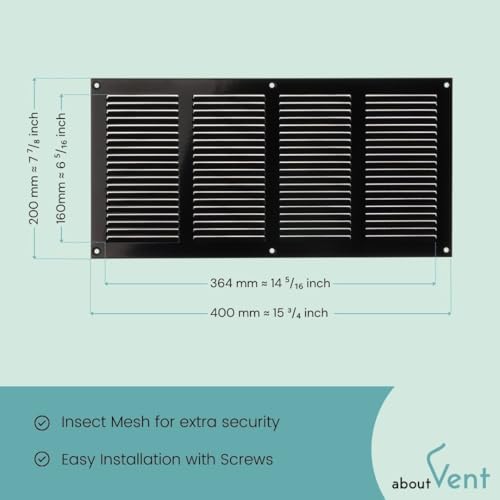 14x6 inch Vent Cover - Image 5